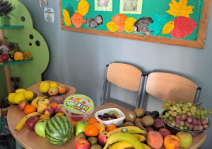 Jesienna sałatka owocowa grupy III.