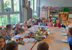 Jesienna sałatka owocowa grupy III.