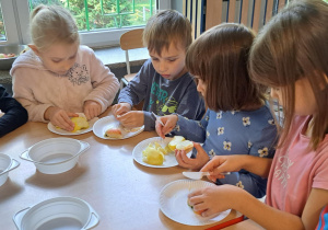 Jesienna sałatka owocowa grupy III.