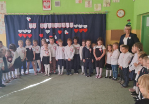 Obchody Święta Niepodległości w naszym przedszkolu.