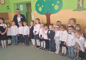Obchody Święta Niepodległości w naszym przedszkolu.